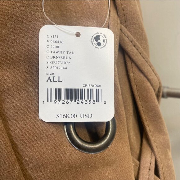 NEW Urban Outfitters WTF Maverick Tote Bag in Tawny Tan - Picture 7 of 7